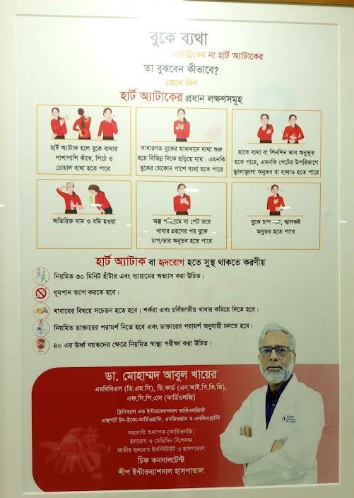 Reference Image Of বুকে ব্যথা গ্যাস্ট্রিকের নাকি হার্ট অ্যাটাকের তা বুঝবেন কিভাবে? জেনে নিন
